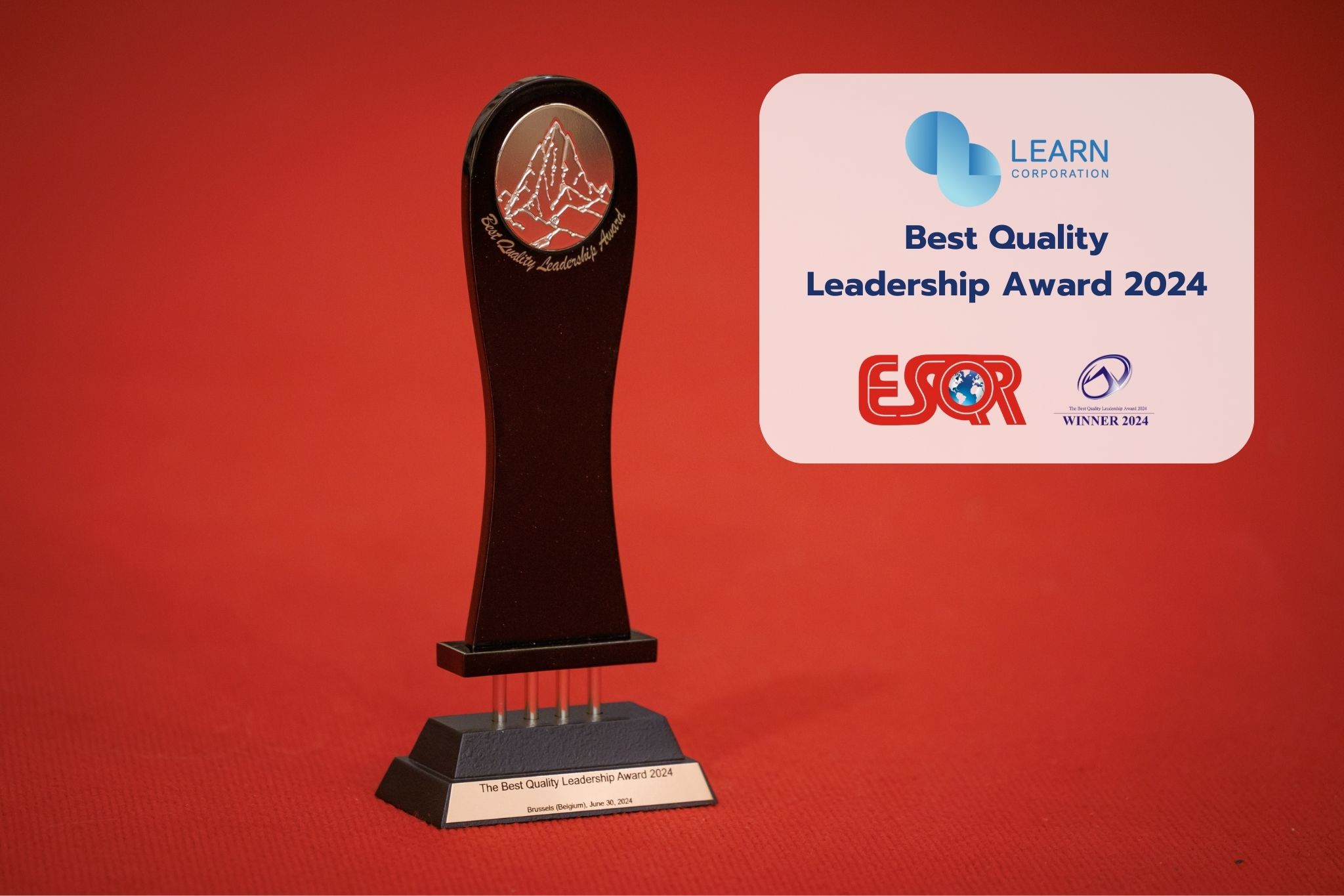ESQR's Best Quality Leadership Award 2024